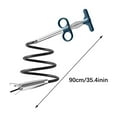 thumbnail image 5 of 0.9M 4-Claw Drain Unclogger Tool | Flexible Telescopic Grabber for Toilet, Kitchen & Drain Cleaning | Heavy-Duty Spring with Plastic Coating | Includes Hair Catcher & Garbage Collector (35.4"), 5 of 5