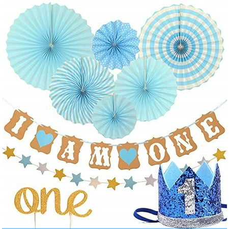 First Birthday Decoration Set For Boy 1st Baby Boy Birthday Party