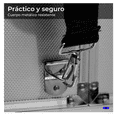 thumbnail image 2 of Neceser Maletín Metálico Reforzado Cosmetiquera Profesional Belug, Gris, 2 of 5