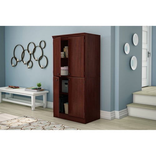 South Shore Morgan 4-Door Storage Cabinet, Multiple Finishes