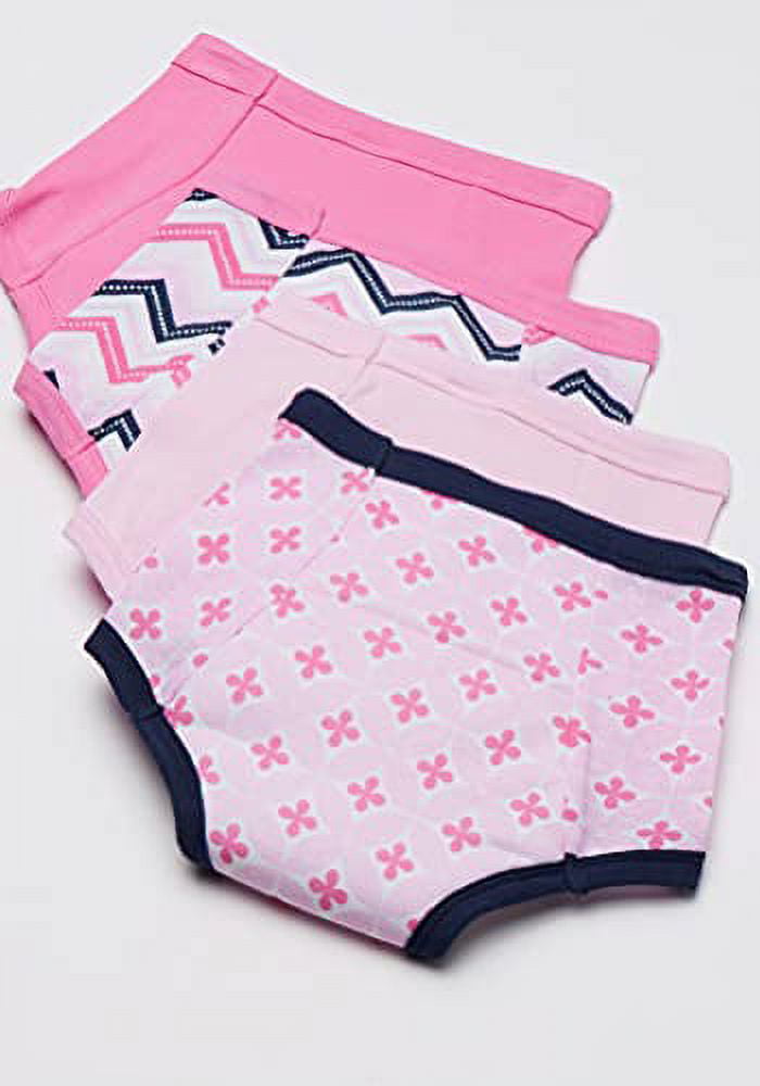 Gerber Toddler Girl Training Pants, 4-Pack (2T - 3T) 