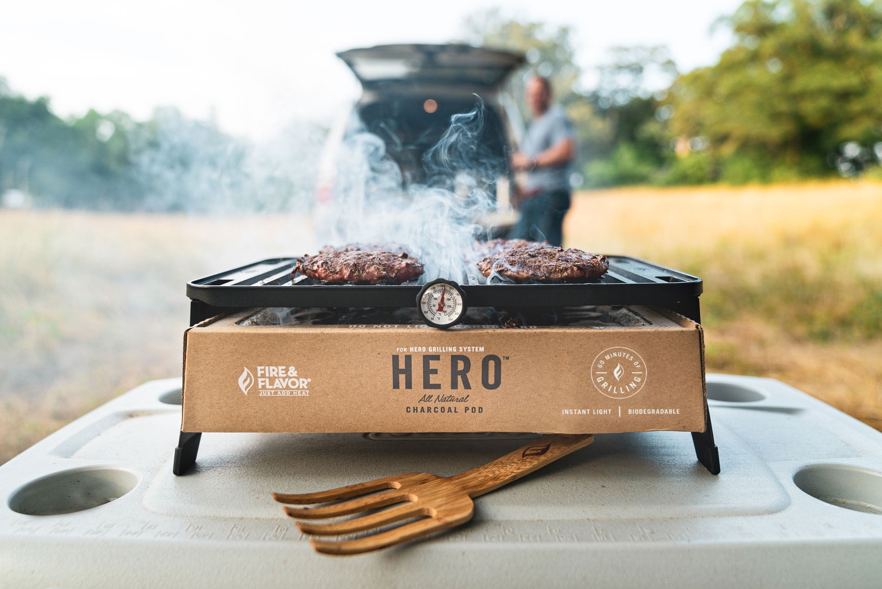 HERO Grill Portable Charcoal Grill