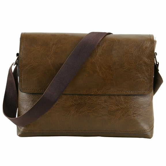 GASTROPOD Mens Leather Bags Messenger Bag Briefcase Satchel Shoulder Handbag Cross Body