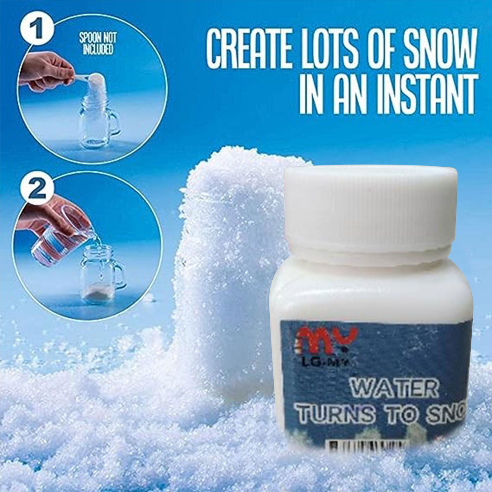 How to use snow spray – yes, fake snow in a can – UTR Decorating