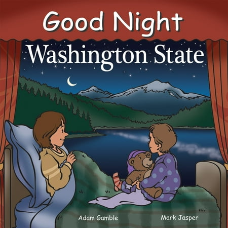 Good Night Washington State (Board Book) (Best Places In Washington State)