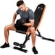 thumbnail image 1 of Yeshouse Banco de entrenamiento ajustable, banco de pesas plegable con múltiples ángulos, estructura de acero resistente y acolchado de alta densidad para gimnasio en casa, 1 of 9