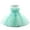Green, variant on Zwiiyzr 1-5T Girls Tulle Dress Embroidery Rhinestone Bowknot Birthday Party Gown Long Dresses Pink
