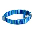 thumbnail image 5 of Country Brook Petz® Blue Serape Martingale Dog Collar, Small, 5 of 6
