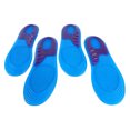 thumbnail image 5 of U-Shaped Heel Cup Silicone Insoles - Soft, Ventilated, Shock-Absorbing Design for Men and Women, Size L, Ideal for Sports, 5 of 8