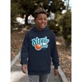 thumbnail image 2 of Retro Dippin' Dots Logo Graphic Youth's Hoodie Tee - Ice Cream Lovers Graphic Youth's Hoodie, 2 of 4