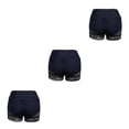 thumbnail image 3 of Advancent Traje de baño de talle alto para mujer Pantalones de baño Ropa de playa Natación Viajar S S 3Conjunto, 3 of 6