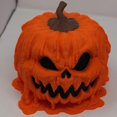 thumbnail image 5 of Halloween Melting Pumpkin Skull Snacks Candy Bowl with Lid Scary Table Decors, 5 of 5