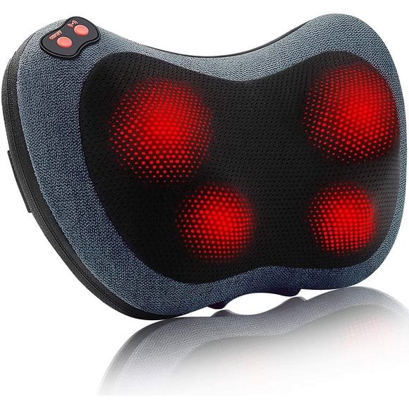 Masajeador de cuello Papillon Shiatsu con calor para el dolor de cuello y espalda
