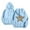 Light Blue, variant on Wancir Womens Cheetah Leopard Star Hoodie Graphic Print Fleece Y2k Oversized Hooded Sweatshirt