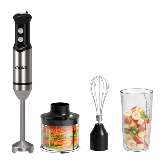 Batidora De Inmersión 4 En 1 Cookit Con Accesorios 500W