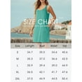 thumbnail image 7 of Cueply Summer Dresses for Women Beach Sundresses Swimsuit Coverup Mini Dress with Pockets, 7 of 7