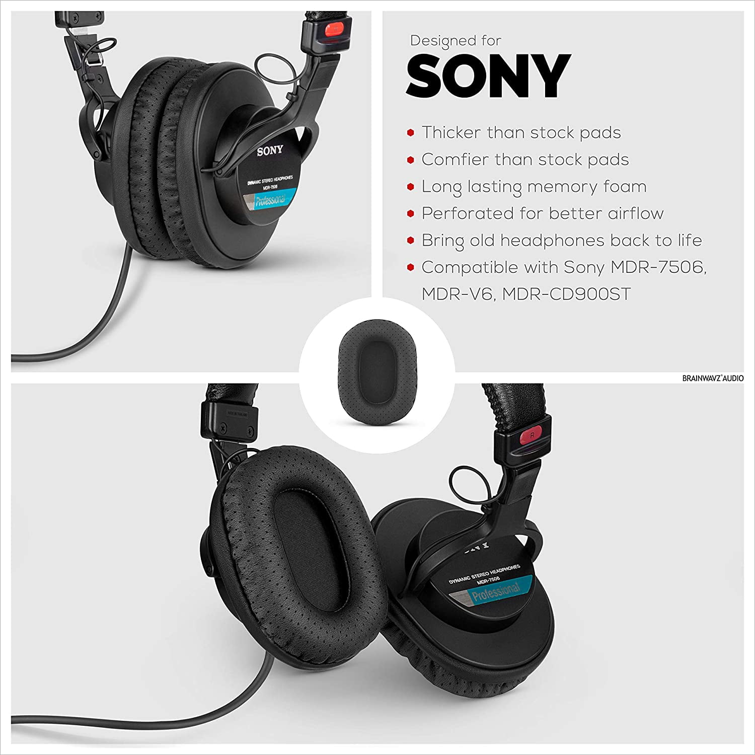 Brainwavz Perforated Earpads 