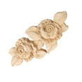 thumbnail image 1 of TEHAUX 1PC Rose Corner Applique Decorative Schima Superba Home Decor Accessories, 1 of 6