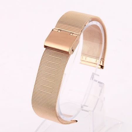 - Esho Men Women Stainless Steel Wrist Watch Strap Band Mesh Belt Replacement