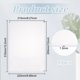 thumbnail image 2 of Paquete de 10 protectores de hojas de plástico PVC de 12,2 x 8,6 pulgadas, rígidos y transparentes, para pósteres y documentos A4., 2 of 6