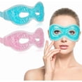thumbnail image 1 of Masques Rafraîchissants pour les Yeux, Lot de 2 Masques en Gel et Perles pour Soulagement de la Migraine et Yeux Enflés, 1 of 6