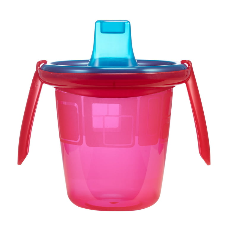 The First Years Take & Toss Spill-Proof Sippy Cups With Snap On