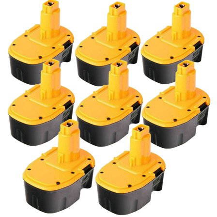 18V Replacement Battery for DeWalt DC9096 8 Packs 4.5Ah 18 Volt XRP Replacement Batteries for DeWalt DE9096 DC9098 DE9098 DE9098 DW9096 DW9095 Cordless Power Tools