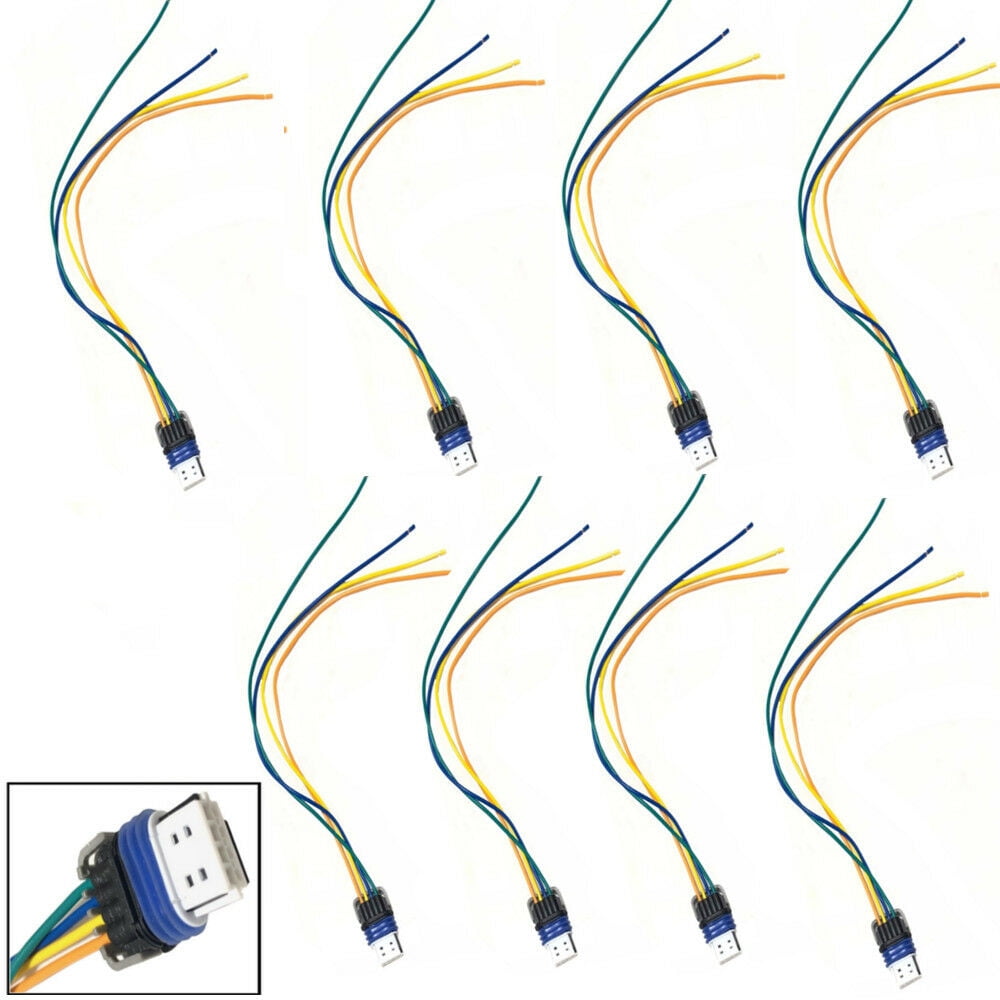 8X New Coil Pack Wire Harness Connector Clips For 1999+ Chevy Kodiak