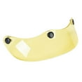 thumbnail image 4 of Wzmzjy Helmet Visor Cover, Easy-Install Replacement, 3-Snap Sun Visor Shield, Universal Transparent Yellow, 4 of 9