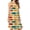 A468-2843, variant on Colorful Fish Pattern Pattern Art Casual Sleeveless Loose Sundress Dress For Women Summer Dress Daily Woman