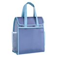 thumbnail image 2 of PEONAVET Thickened Tutoring Handheld Book Bag Thickened Tutoring Bag Elementary School Tutoring Bag Double-layer Large Capacity Mesh Textbook Storage Bag, 2 of 6