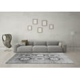 thumbnail image 3 of Ahgly Company Indoor Rectangle Abstract Gray Modern Area Rugs, 2' x 4', 3 of 4