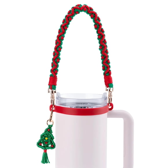 Correa con asa para botella de agua, color azul, para botellas de 350 a 1200 ml