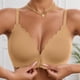 thumbnail image 2 of Brasier Mujer Ropa Interior Femenina: Sujetador Lateral con Botones Delanteros y sin Aros de Acero Mediana, 2 of 7