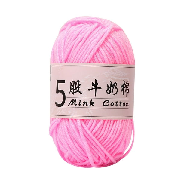 Sofa Vama Ropa de Cama Hilo de algodón de leche de 5 hebras para tejer a crochet, ideal para suéteres de bebé. for Navideño