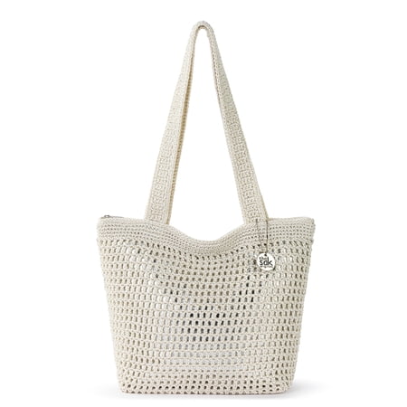 The Sak Casual Classics Tote , Hand-crochet, Recycled Polypropylene Yarn