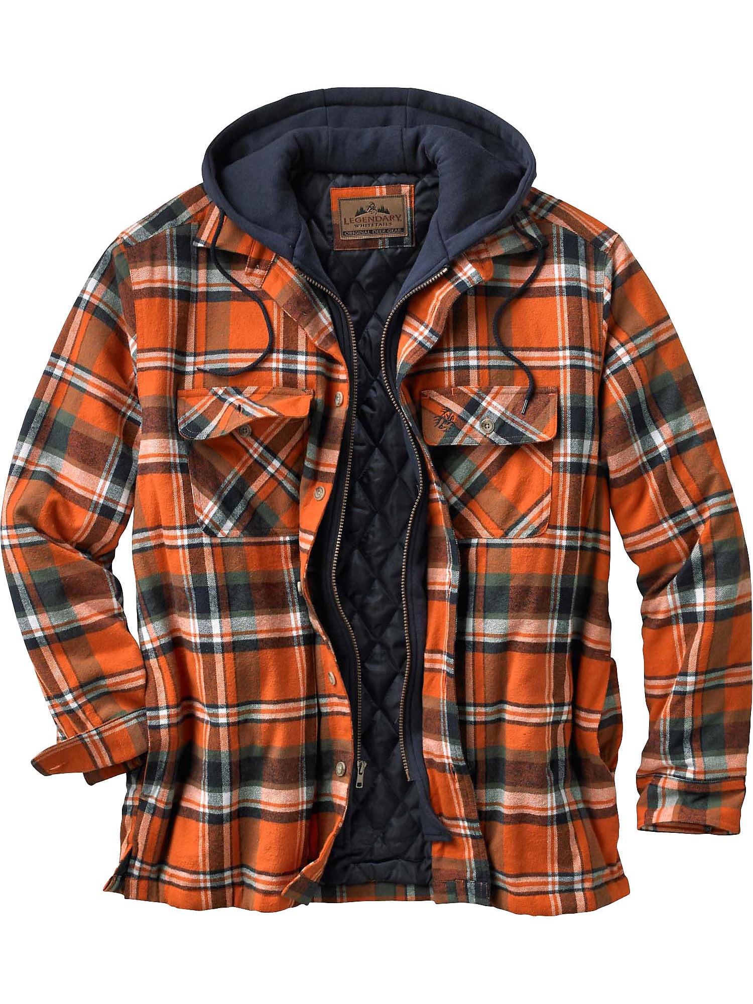 hooded shirt mens