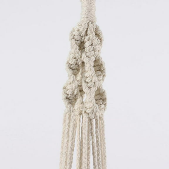 Worgeous 3 Pcs Large Macrame Plant Hanger Rope Pot Crochet Hangers Outdoor Indoor
