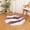 Purple-Free Size/PP, variant on Round Area Rug Soft Floor Mat Contemporary Entry Rug 23.62in for Bedroom Porch Hallway Dorm Home Living Room Under Table Round Carpet Air Conditioned Room Air Conditioned Room Air Conditioned Room
