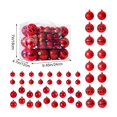 thumbnail image 3 of Christmas Decorations Clearance – 50 PCS Christmas Ornaments Set, Shatterproof Christmas Tree Balls Ornaments, Christmas Ball Hanging Decor for Xmas Tree Home Indoor Outdoor Party (Red), 3 of 9