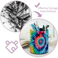 thumbnail image 4 of Pen Holder Cup for Desk, Tie-Dye Pencil Cup Holder for Desk Office Pen Organizer, 4 of 6