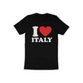 thumbnail image 4 of Cool I Love Italy National Day Patriotic Travel Italian Gift T-Shirt Italy Citizen Resident Visitor Truism Presents Tshirt, 4 of 10
