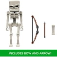 thumbnail image 4 of Minecraft Action Figure & Accessories Set, 4-inch Skeleton Posable Character Collectible Inspired by A Minecraft Movie, 4 of 6