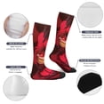 thumbnail image 6 of Hazbin Hotel Compression Socks Support Knee High Socks For Running Hiking Athletic Nursing, 6 of 7