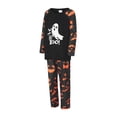 thumbnail image 2 of Halloween Pajamas for Family Glow In The Dark Long Sleeve Tops + Pants, 2 of 9