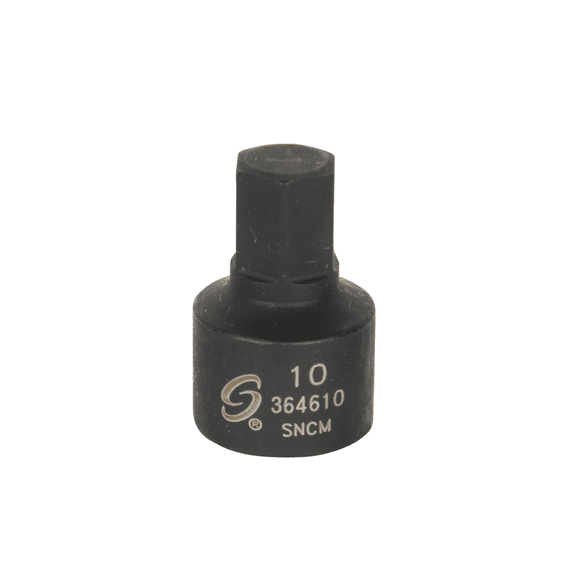 SUNEX 3/8" Dr. 10mm Stubby Hex Impact Driver