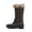 Brown, variant on Dream Pairs Women Winter Mid Calf insulation Waterproof Faux Snow Boots