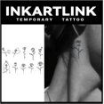 thumbnail image 1 of shiyou-Tattoo Tech, 2 Sheets Medium Semi Permanent Tattoo, Adult Art Design Temporary Tattoos, Lasts 1-2 Weeks, Waterproof, Realistic Look, No Adhesive, No Reflection (Roses), 1 of 4