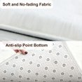 thumbnail image 2 of Alfombra borrosa de felpa TWINNIS, 274 x 335 cm, color crema y blanco, 2 of 6