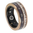 thumbnail image 1 of Case Rhinestone Decorated Smart Ring  Watertight Step Counter Long Battery Life Smart Fitness Ring with Charging Case APP, 1 of 7